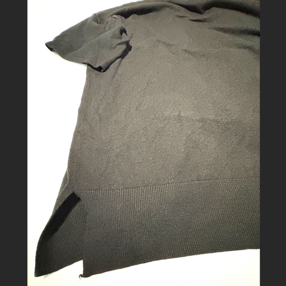2/$29 Andree By Unit 3/4 long sleeve knit 1X black sweater - Picture 4 of 6